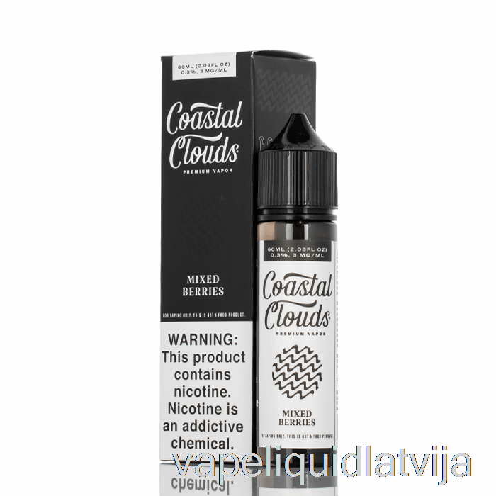 Jauktas Ogas - Piekrastes Mākoņi Co. - 60 Ml 0mg Vape šķidruma